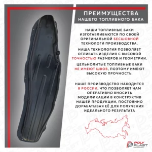 Топливный бак Mitsubishi Pajero 4 2007-2021 дизель 5дв